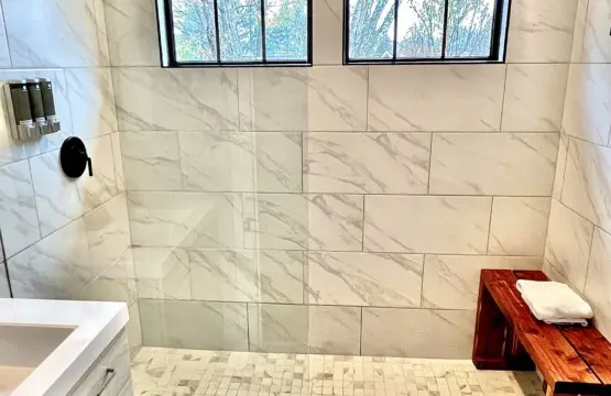 Blue 3rd Bathroom