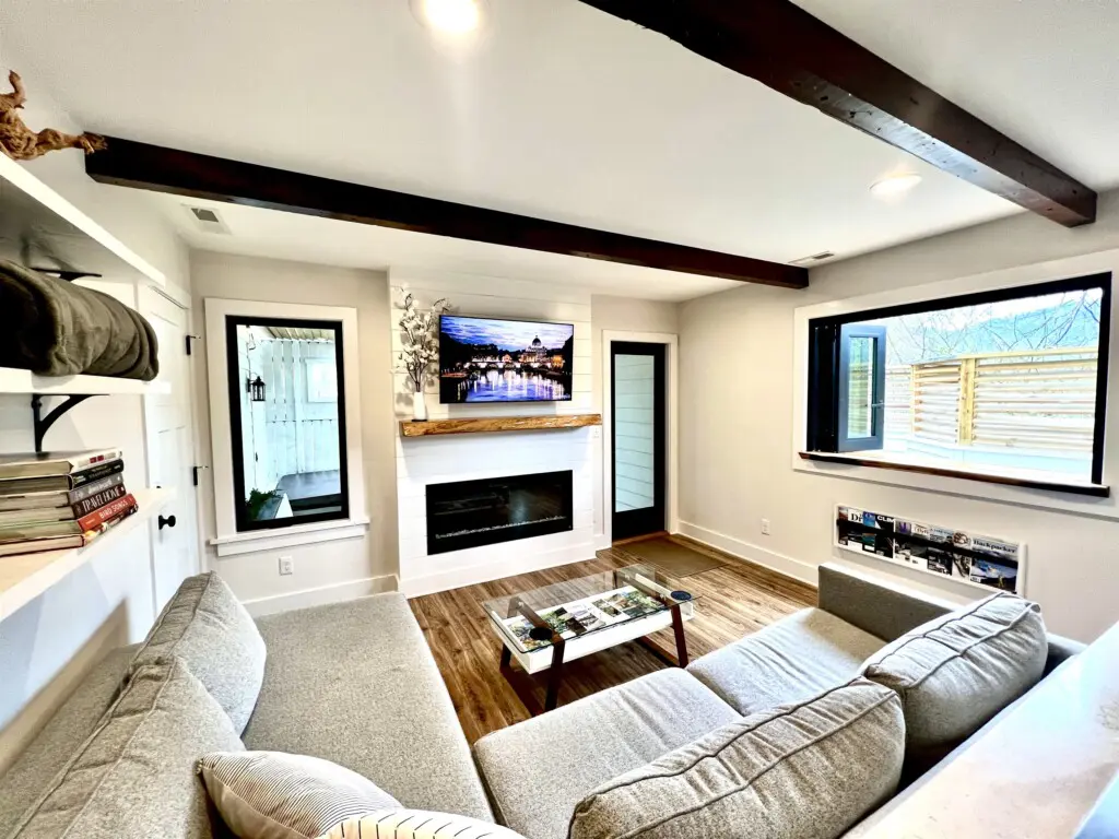 Blue Living Room