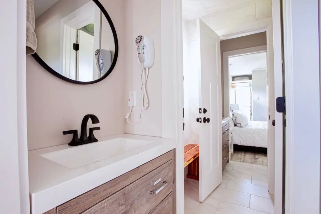Blue Bathroom