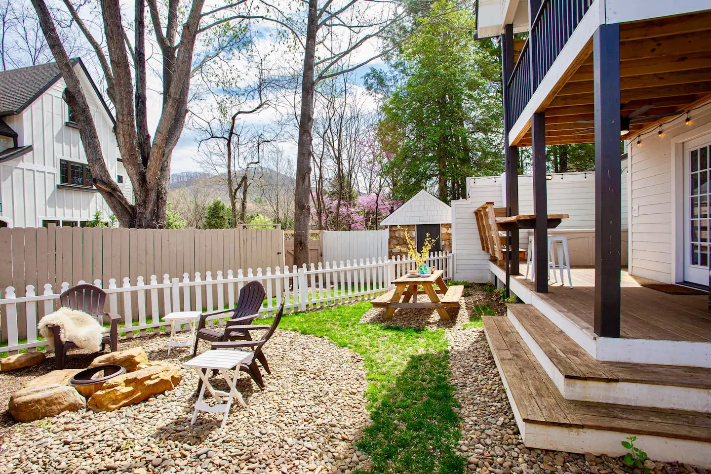 Cottage Back Yard
