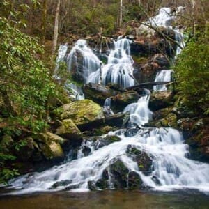 Catawba Falls near Black Mountain.